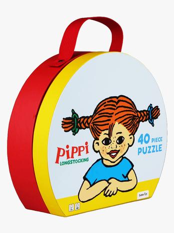 Barbo Toys Pippi Longstocking Suitcase with Puzzle (40 pcs)