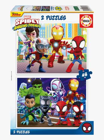 Educa Puzzle Educa 2x48 Spidey & His Amazing Friends