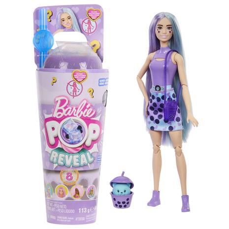 Barbie Pop Reveal Boba Taro Milk -muotinukke