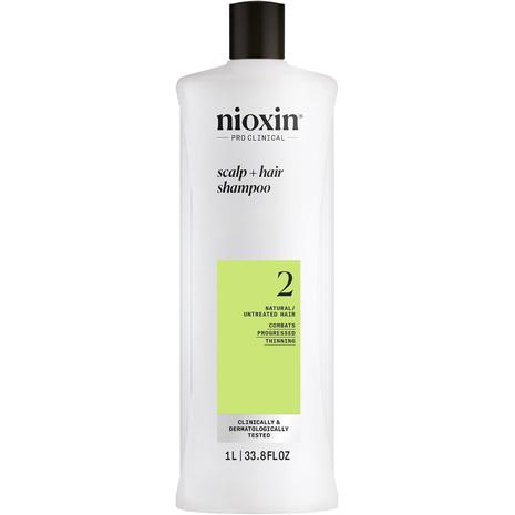 Nioxin System 2 Shampoo - 1000 ml