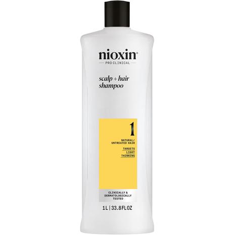Nioxin System 1 Shampoo - 1000 ml