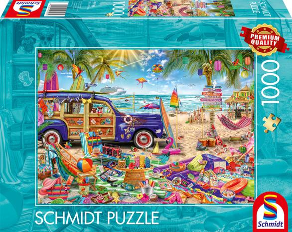 Schmidt A Sunny Break At The Seaside 1000p palapeli