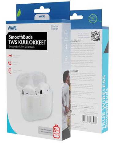 Wave SmoothBuds TWS, Bluetooth-nappikuulokkeet