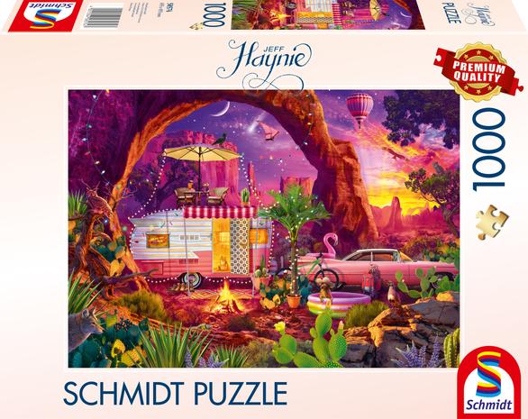 Schmidt A Desert Camping Paradise 1000p palapeli