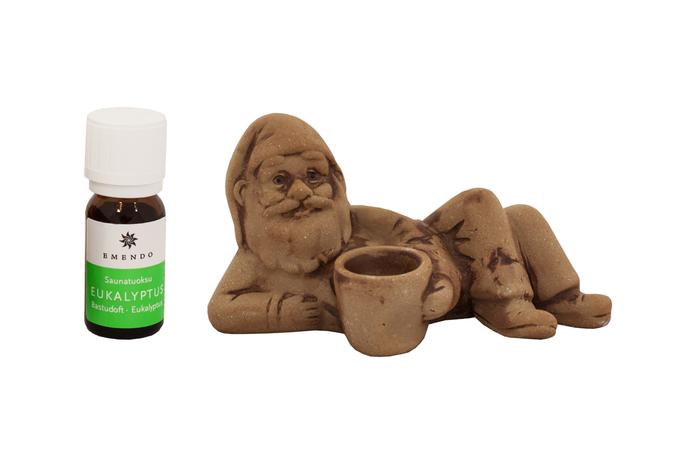 Emendo saunatonttu + 10 ml eukalyptustuoksu