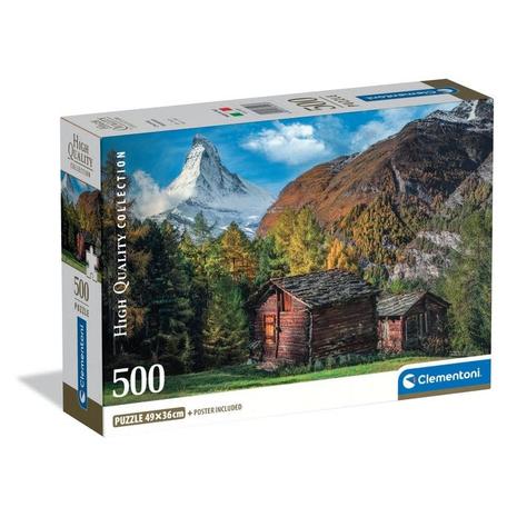 Clementoni Charming Matterhorn 500p palapeli (Compact Box)