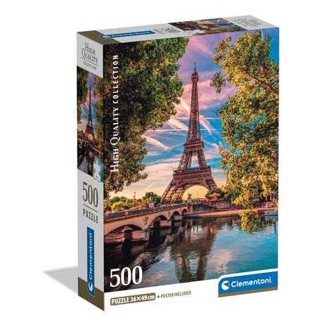 Clementoni Along the Seine 500p palapeli (Compact Box)