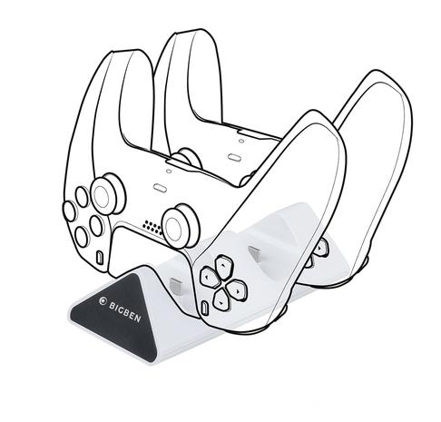 Bigben: Dual Charging Dock, PS5-lataustelakka