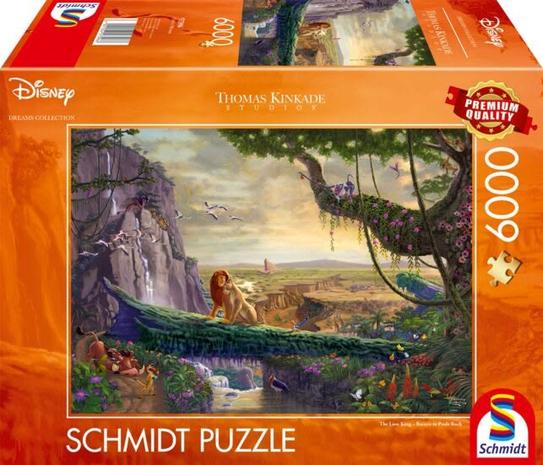 Schmidt Thomas Kinkade: Disney The Lion King Return to Pride Rockâ?? 6000p palapeli