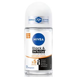 Nivea Black & White Invisible Ultimate Protect 50 ml antiperspirantti deo roll-on