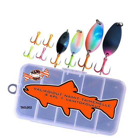 Nami Lures Taimenelle lajitelma