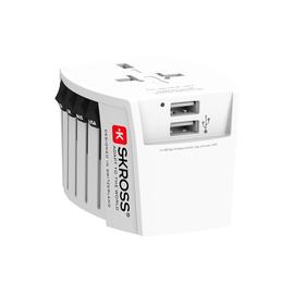 Skross MUV 2xUSB (2,4A), matka-adapteri