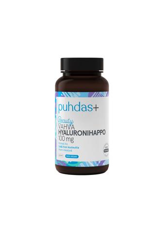 Puhdas+ Hyalyronihappo 100 mg 60 kaps ravintolisä
