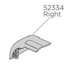 Thule TH 52334 WingBar Edge korkea oikea jalan varaosakansi