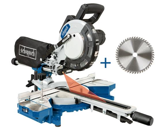 Scheppach HM216 2000W, katkaisu- ja jiirisaha – kuva 4/8