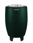Aino-kiuas Rainy Forest Green, 9 kW, kiinteä ohjaus sähkökiuas