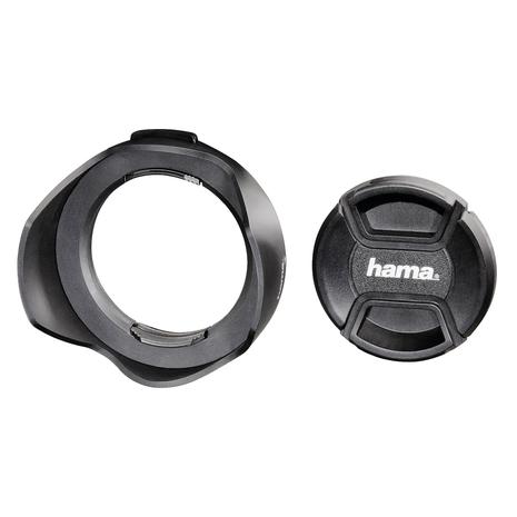 Hama Universal 52 mm vastavalosuoja + linssinsuoja