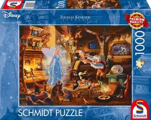 Schmidt Thomas Kinkade: Disney Geppettos Pinocchio 1000p palapeli