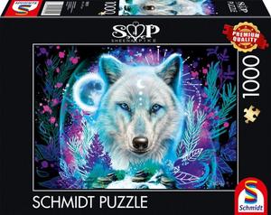 Schmidt Sheena Pike: Neon Arctic Wolf 1000p palapeli