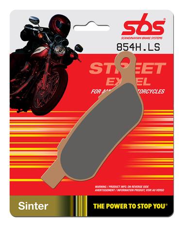 SBS 23-854LS Sintered Harley-Davidson taakse jarrupalat
