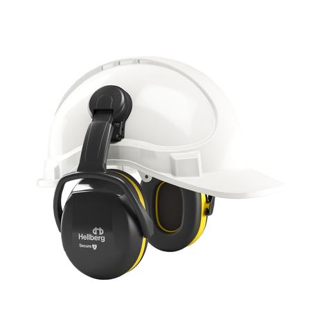 Hellberg SECURE 2 Kuulosuojain kypäräkiinnityksellä