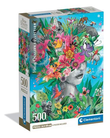 Clementoni Head in the Jungle 500p palapeli (Compact Box) – kuva 3/4