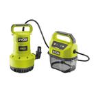 Ryobi ONE+ RY18SPA-0 (5133005778) 18V, uppopumppu (ilman akkua ja laturia)