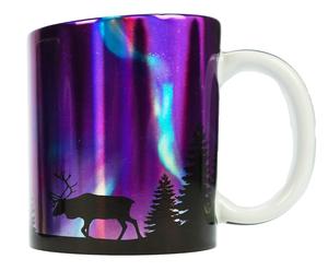 Happy Traveler Aurora Borealis lila muki