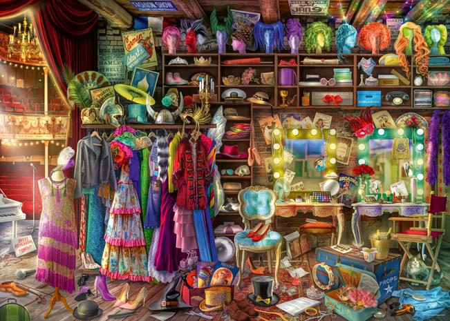 Ravensburger - Puzzle Behind the Scenes 1000p (12000295)