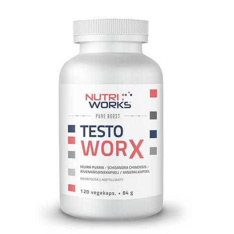 Nutri Works Testo WorX, 120 kaps.