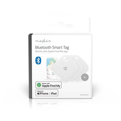 Nedis BTTAG10WT3 Bluetooth Smart Tag, bluetooth-paikannin