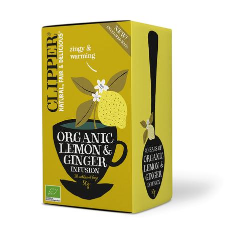 Clipper Lemon & Ginger Infusion 20 pussia