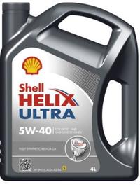 Shell Helix Ultra 5W-40 4L moottoriöljy