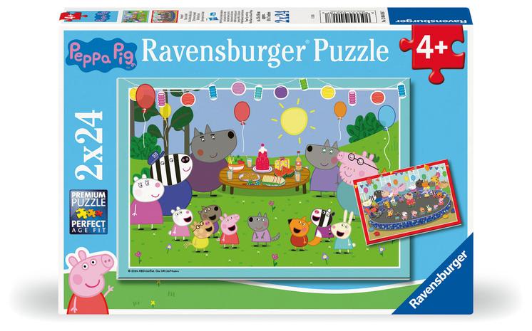 Ravensburger - Peppa Pig 2x24 palan palapeli - (12004018)