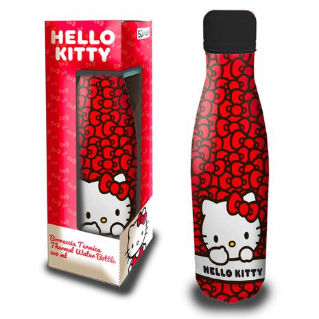 Hello Kitty-juomapullo punainen