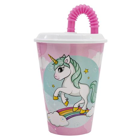 Yksisarvinen 430ml pillimuki