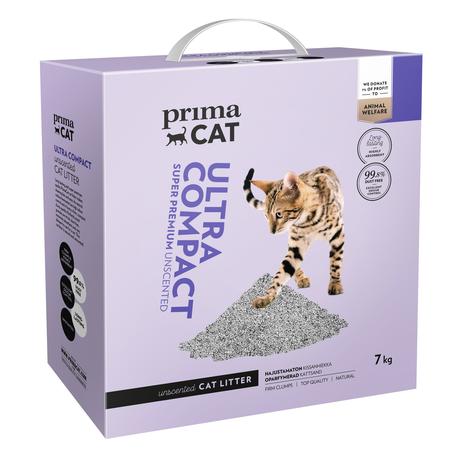 PrimaCat Ultra Compact Unscented 7 kg kissanhiekka