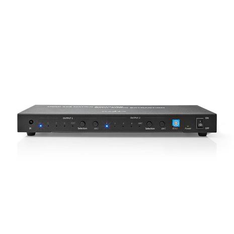 Nedis - video/audio switch - 4 x 2