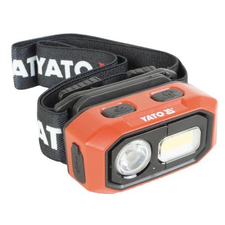 Yato Otsalamppu 480 LM, ladattava 1400 mAh IP54