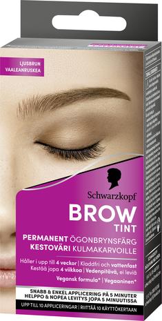 Schwarzkopf Brow Tint Light Brown kulmaväri