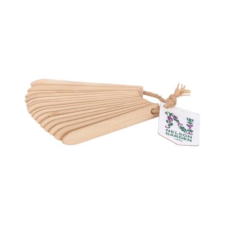 Nimisäle bambu 10 cm 15 kpl
