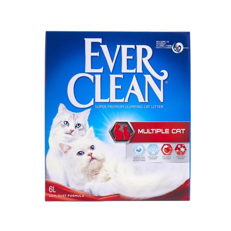Ever Clean Multiple Cat 6 L kissanhiekka
