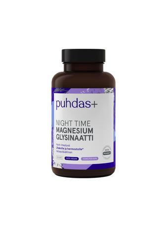 Puhdas+ Night time magnesium 120 kaps ravintolisä – kuva 3/5