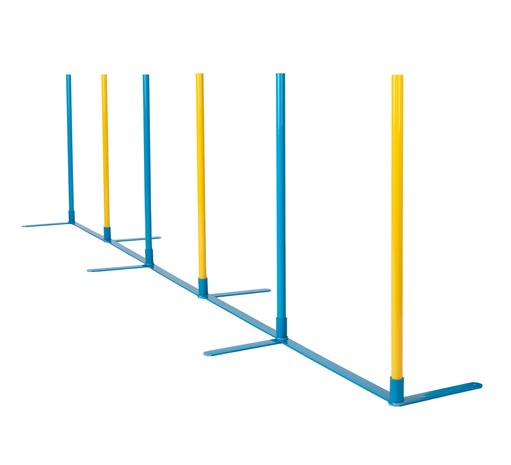 Aksa 6 kpl 60 cm agilitykepit taittorungolla