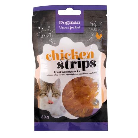 Dogman Chicken strips 30 g kissanherkku