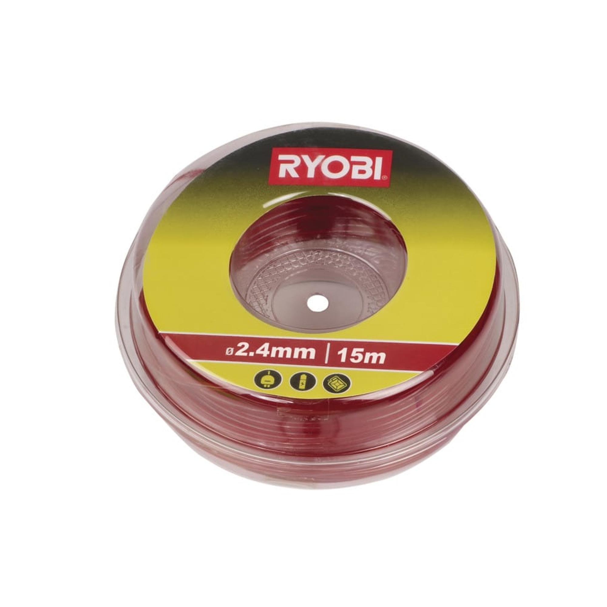 Leikkuulanka Ryobi RAC104; 2,4 mm/15 m; pyöreä