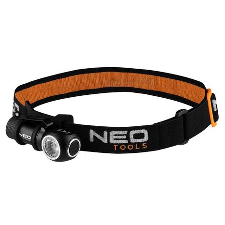 Neo Tools 600lm CREE ladattava otsalamppu