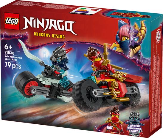 LEGO Ninjago 71838 Kain vauhdikas moottoripyöräkisa
