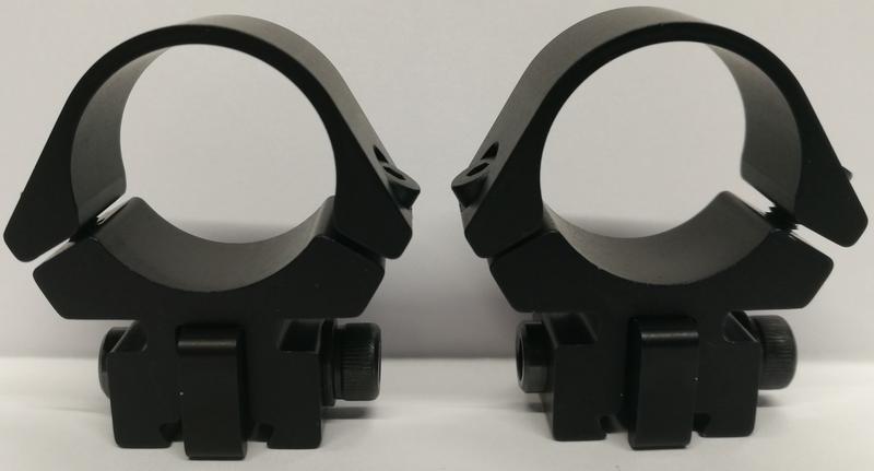 Optilock 11mm low 1' kiikarinjalat