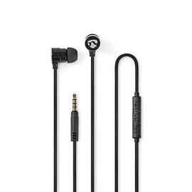 Nedis HPWD5020BK, nappikuulokkeet mikrofonilla